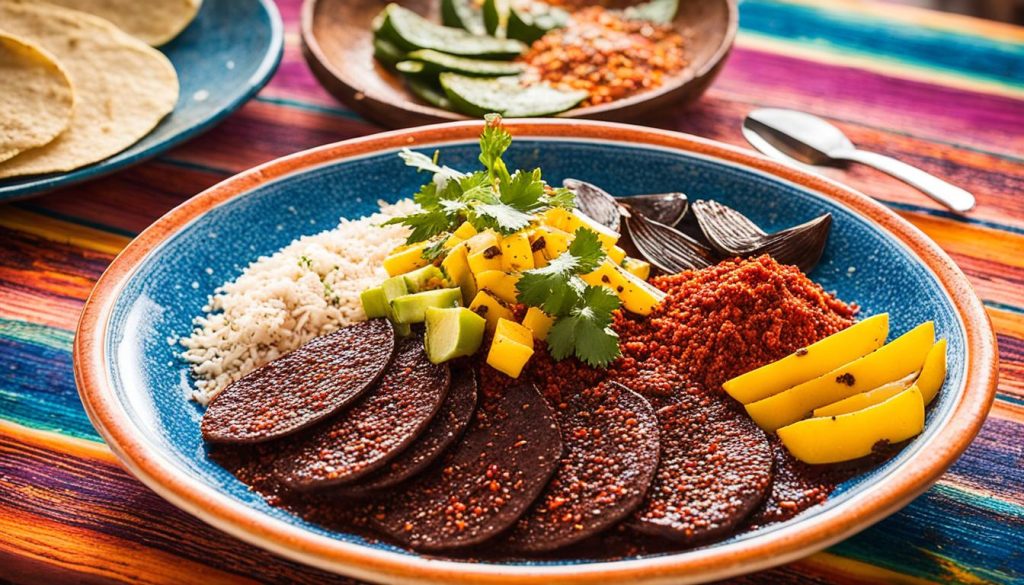 Traditional Mexican cuisine in Huatulco