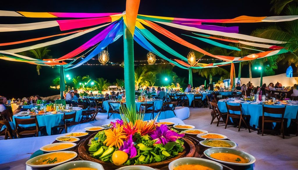 Huatulco dinner event