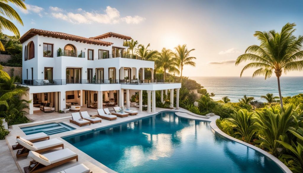 luxury villa rentals Mexico