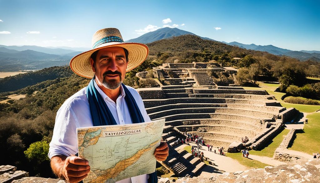 Zapotec guide in Oaxaca