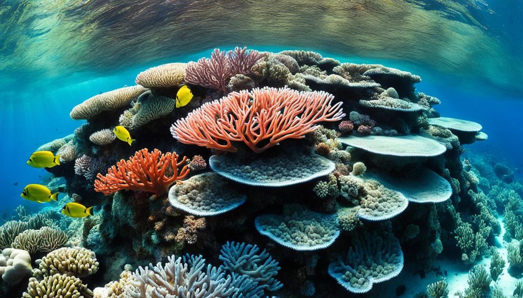 coral reefs in Huatulco