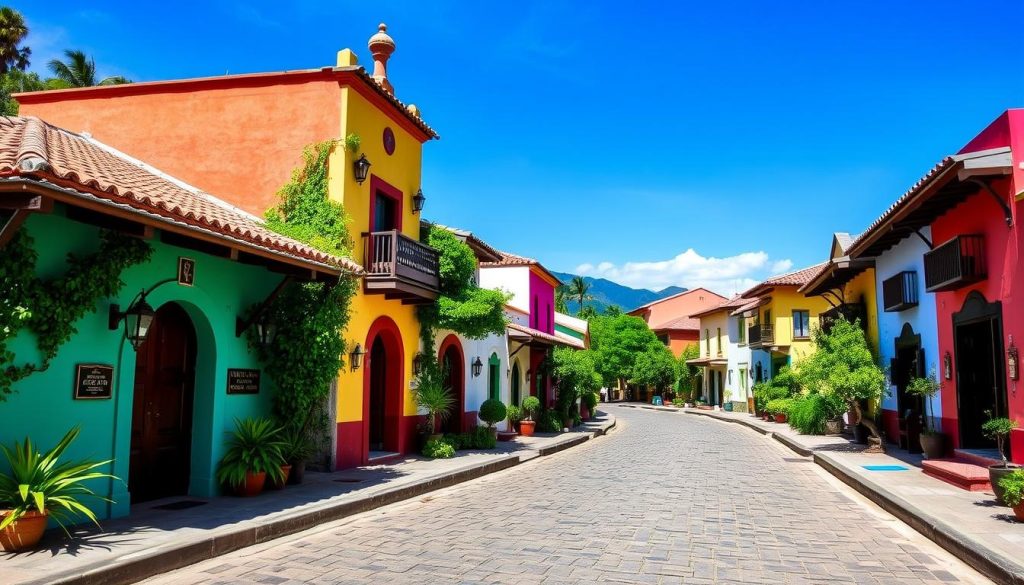 Colonial Architecture in La Crucesita Village